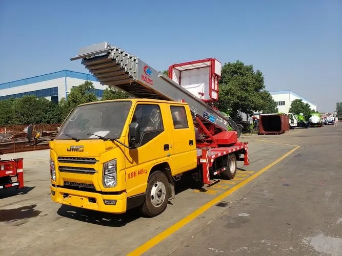 芜湖附近云梯车出租 砂石搬运